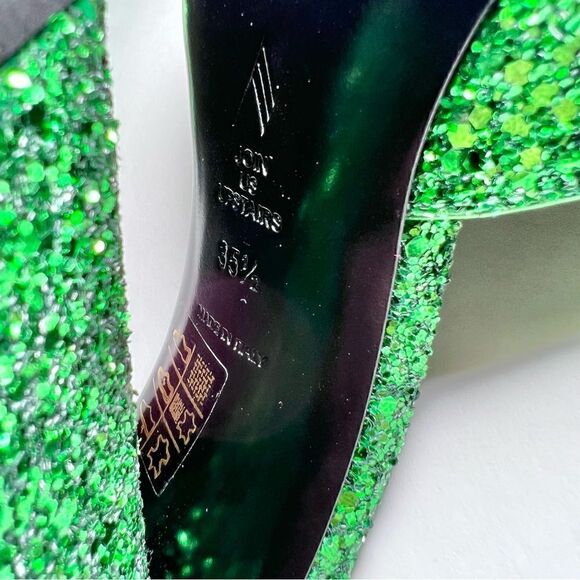 The Attico Devon Mule in Apple Green - Picture 6 of 6